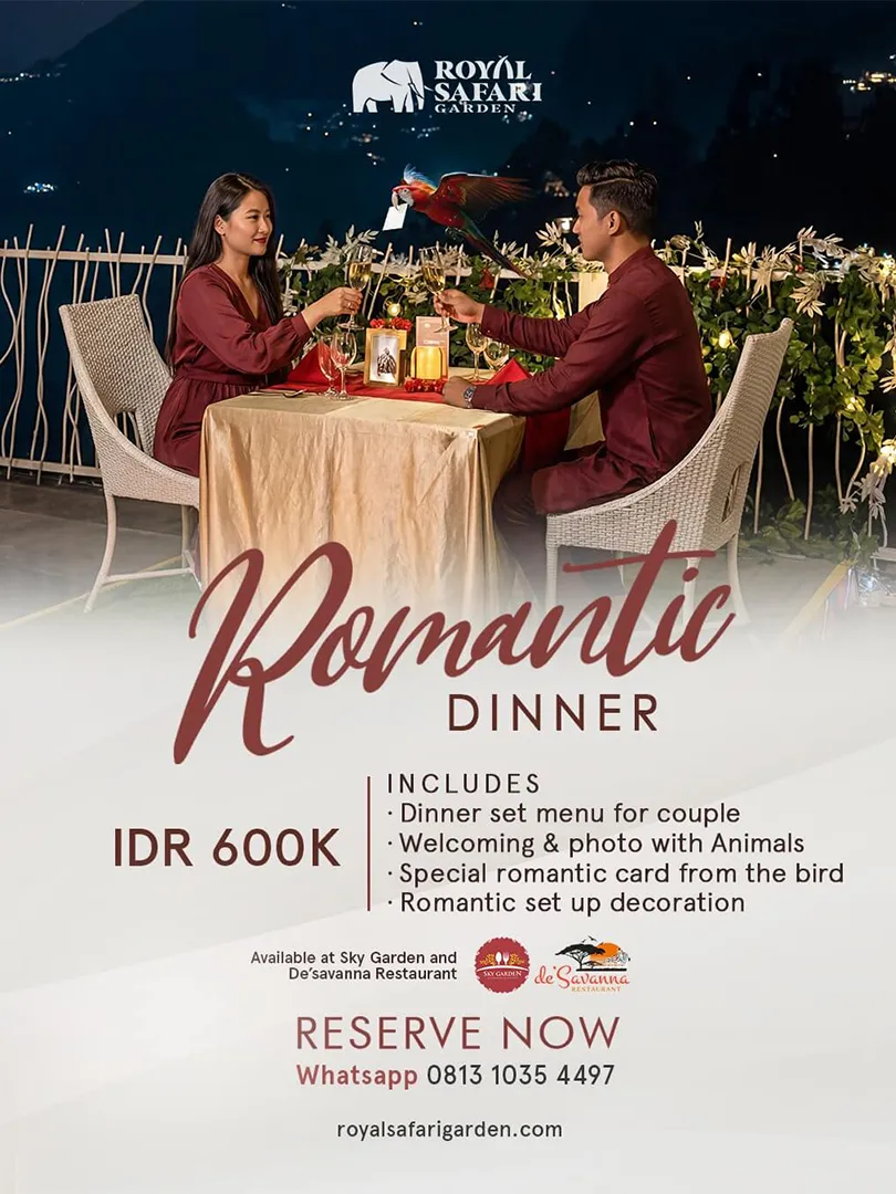 Choose Our Unforgettable Romantic Dinner Package for Two